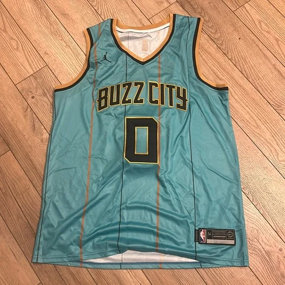 Miles Bridges Buzz City Nike Swingman Jersey Size 54 (XL) - Picture 1 of 4